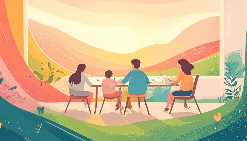 Christian Homeschool Money Curriculum for Kids in the Living Room