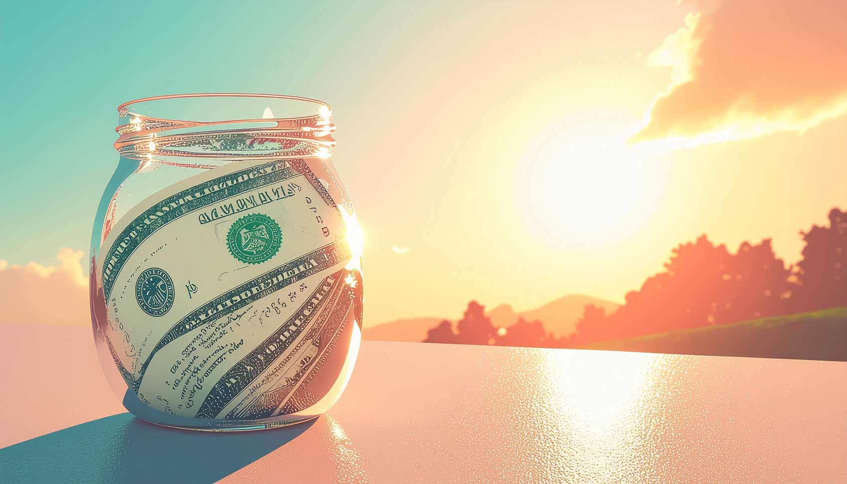 Family giving jar generosity financial literacy game for kids